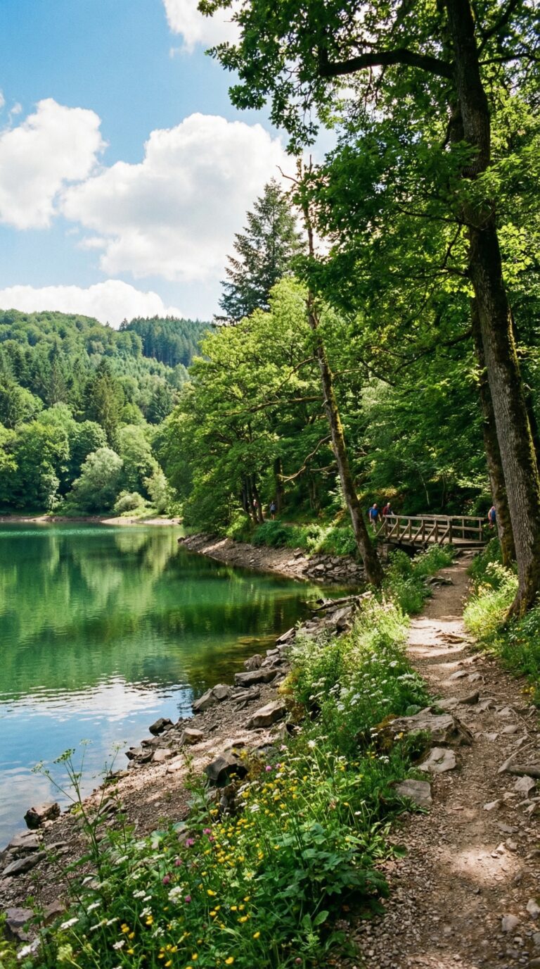 Grüner Waldweg bei Ratingen – Ausflugsziel im Grünen