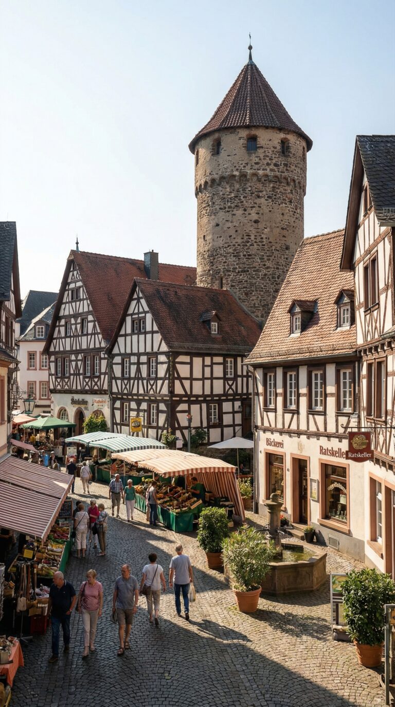 Historisches Stadttor in der Ratinger Altstadt