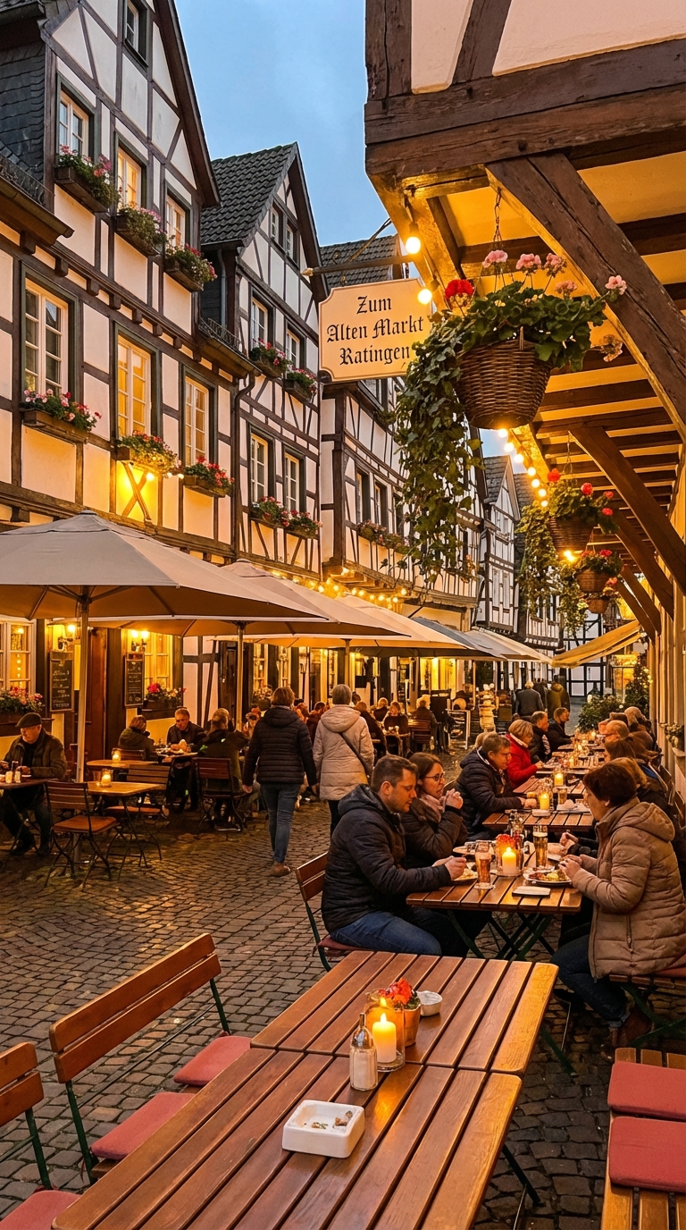 Restaurant-Terrasse in Ratingen – Essen gehen in gemütlicher Atmosphäre